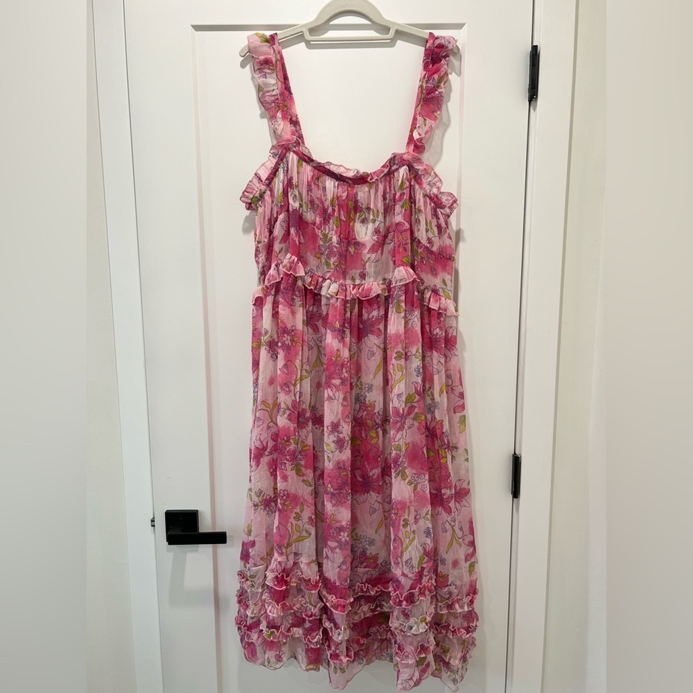 free people Moon Phase Printed Midi Dress - Picture 5 of 7